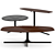 Stylish Janus Tables Set 3D model small image 8