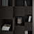 Modern Bookcase 3D Model Set 3D model small image 6