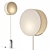 Sleek Modern Pendolo Floor Lamp 3D model small image 1