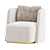 Sleek MACQUEEN Armchair in 3D 3D model small image 3