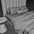 High-Quality Emmet West Elm Bed 3D model small image 4