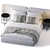 Modern Elegance: Angelo Bed 3D model small image 2