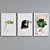 Monstera Leaf Portrait Frame Set 3D model small image 6