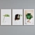 Monstera Leaf Portrait Frame Set 3D model small image 2