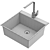 Modern Sink Model Air100N-G 3D model small image 7