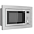 Haier Built-In Microwave Oven 3D model small image 6