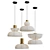 Japanese Wabi Sabi Pendant Lights 3D model small image 2