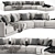 Luxury Modern Poliform Bristol Sofa 3D model small image 3