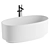  Modern Arc Bathtub Design 3D model small image 3