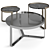 Modern Misuraemme Ring Coffee Tables 3D model small image 1