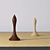 Handmade Chess Board, Wood Textures 3D model small image 5