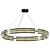 Contemporary Hudson Chandelier 3D Model 3D model small image 1