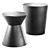 Modern End Tables by Sunpan 3D model small image 1