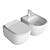 Artceram FILE 2.0 Bathroom Set 3D model small image 3