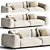 Modern Arflex Macheiro Sofa Design 3D model small image 2