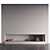 Decorative Wall with Fireplace 3D model small image 1