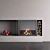 Decorative Wall with Fireplace 3D model small image 2