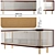 Vittoria Sideboard by Fendi Casa 3D model small image 6