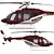 Title: Bell407GX Helicopter 3D model small image 2