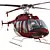 Title: Bell407GX Helicopter 3D model small image 3