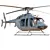 Title: Bell407GX Helicopter 3D model small image 7