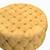 Tufted Round Ottoman V-Ray 3D 3D model small image 3