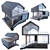 Glass Barnhouse Chalet Kit 3D model small image 1