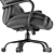 Brabix HD-002 Office Chair 3D model small image 4