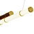 Elegant Mini Chandelier Duo 3D model small image 2