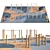 Eco Style Outdoor Gym Playground 3D model small image 4