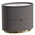  BOHEME Bedside Table Luxe 3D model small image 5