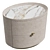  BOHEME Bedside Table Luxe 3D model small image 6