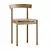 Modern Comfort Comma Side Chair 3D model small image 1