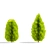 Compact Thuja Tree Models	Collection 3D model small image 6