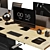 Optimized High Detail Office Set 3D model small image 5