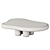 Sleek Stone Coffee Table, 2 Sizes 3D model small image 2