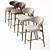 Calligaris Oleandro Stools Set 3D model small image 15