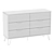 Brandonville 6 Drawer Double Dresser 3D model small image 2