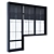 Modern Window with Blinds 3D model small image 4