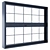 Modern Window with Blinds 3D model small image 10