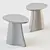 Travertino Side Table by Ralph Pucci 3D model small image 3