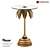 Golden Palm Coffee Table 3D model small image 1