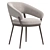 Sleek Ray Chair HOMEY Table 3D model small image 1