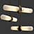 Modern LED Alabaster Ceiling Lamp 3D model small image 2