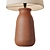 Terracotta Glazed Table Lamp 3D model small image 2