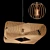 Ovals Ceiling Light by Alex Groot 3D model small image 1