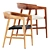 Elegant Tesa Chair by Artisan 3D model small image 1