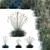 Silver Blue Ornamental Grass Set 3D model small image 1