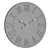 Grey Roman Numeral Wall Clock 3D model small image 5