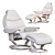 Elevate Rest with Ekornes Recliner 3D model small image 2